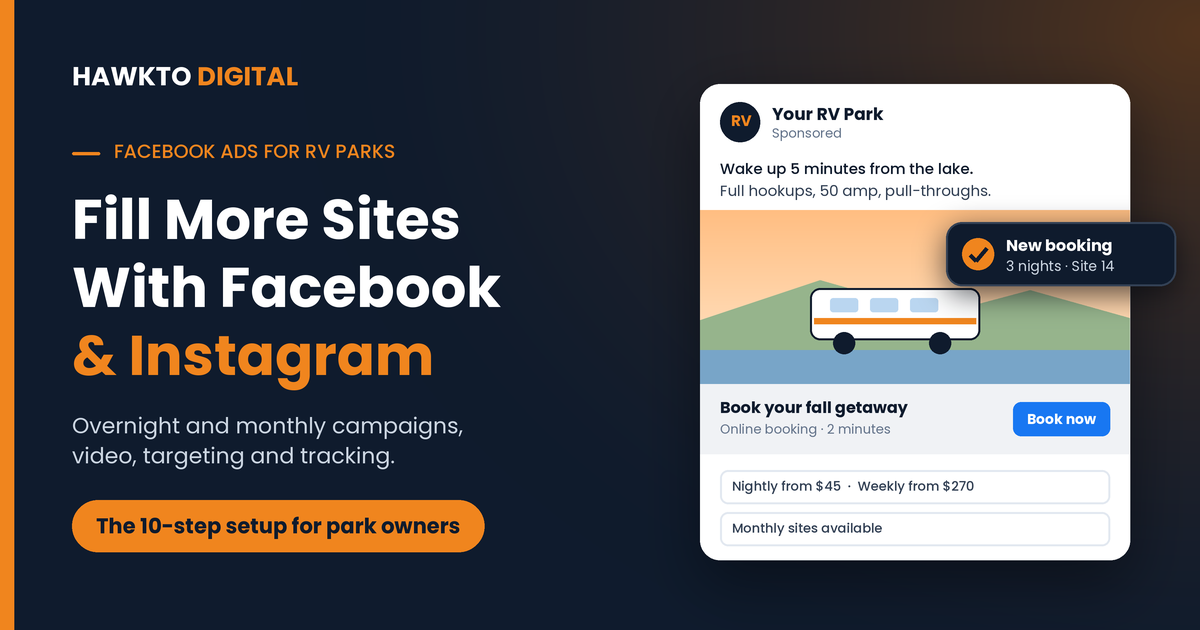 facebook ads for rv parks